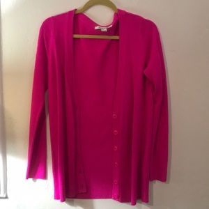 Deep pink soft cardigan never worn